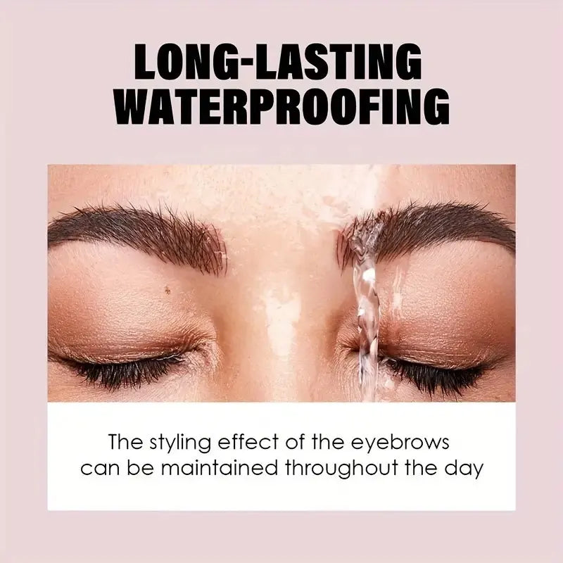 Long-lasting Eyebrow Gel Makeup Semi-permanent Waterproof ColorSweat-proof Film Forming Dye Eyebrow Cream Tint Cosmetics