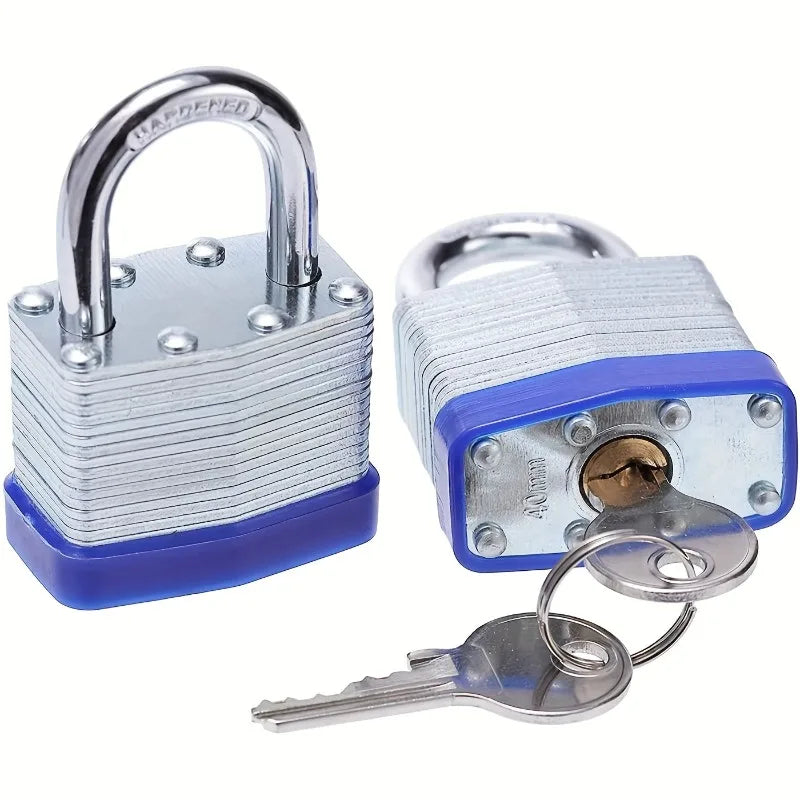 Padlock Anti-theft Antipick Rustproof Household Lock Big Door Lock Small Door Lock Dormitory Cabinet Lock Thick Iron Lock