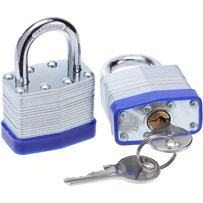 Padlock Anti-theft Antipick Rustproof Household Lock Big Door Lock Small Door Lock Dormitory Cabinet Lock Thick Iron Lock