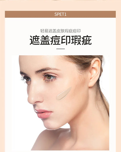 Waterproof BB Cream Liquid Concealer Matte Full Coverage Acne Scars Dark Circles Foundation Whitening Lasting Makeup Cosmetics