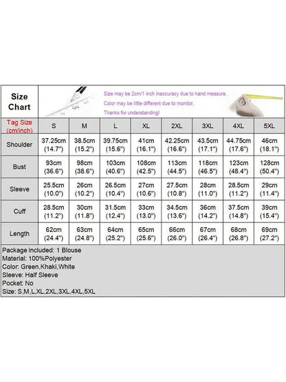VONDA 2024 Summer Women Tops Fashion Casual Short Sleeve Chiffon Blouse Tie Shirts Loose Solid Color Tunic Blusas Femininas