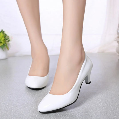 Women Pumps Nude Shallow Mouth Women Shoes Fashion Office Work Wedding Party Shoes Ladies Low Heel Shoes Shoes Soft Heels Women