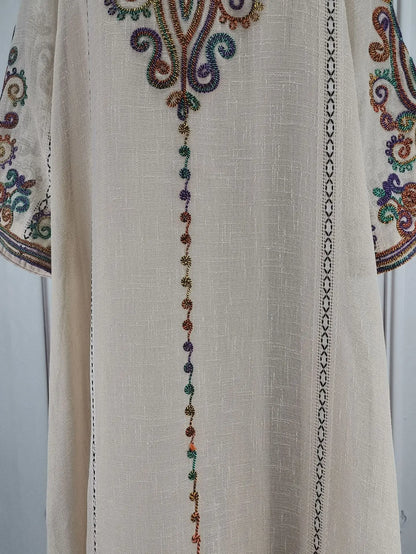 Muslim Abaya for Women Party Dresses Embroidery Long Robe Eid Ramadan Dubai Abayas Kaftan Arab Jalabiya Modest Vestidos Morocco
