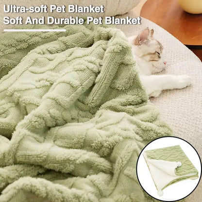 Pet Blanket Warm Dogs Cats Plush Blanket Thickened Warm Pet Sleeping Blanket for Dogs Cats Pet Supplies manta perros mascotas