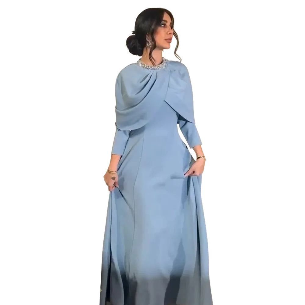 Eid Muslim Abaya for Women Party Dresses Jalabiya Dubai Abayas Kaftan Islam Modest Vestidos Ramadan Morocco Arab Long Robe