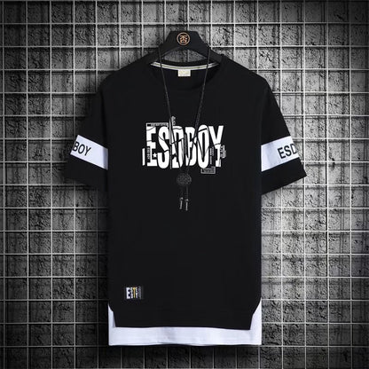 2022 New Men's T Shirts Japan Fashion Summer Short Sleeve Print T Shirts Men Casual Harajuku Men Clothing Graphics T Shirts Men