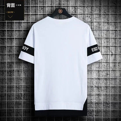 2022 New Men's T Shirts Japan Fashion Summer Short Sleeve Print T Shirts Men Casual Harajuku Men Clothing Graphics T Shirts Men
