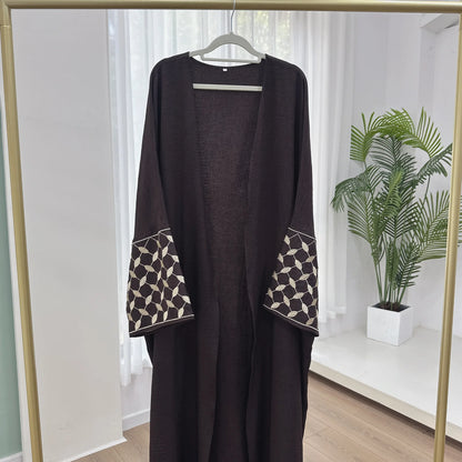 Eid Muslim Abaya for Women Modest Dresses Jalabiya Embroidery Saudi Arab Long Robe Ramadan Morocco Kaftan Dubai Abayas Vestidos