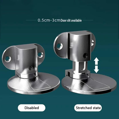 Punch-free Invisible Door Stop Strong Magnetic Household Bedroom  Touch  Stop Bathroom Floor Stop Anti-collision