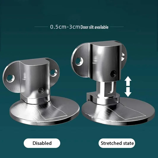 Punch-free Invisible Door Stop Strong Magnetic Household Bedroom  Touch  Stop Bathroom Floor Stop Anti-collision