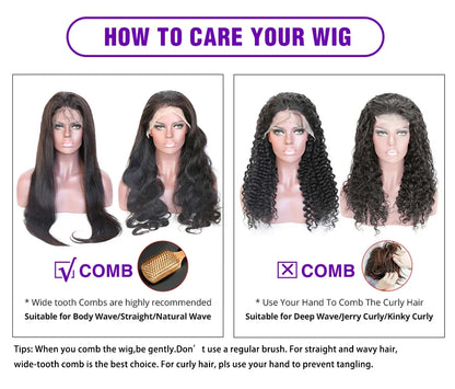 Deep Wave P4/27 Color Curly Wigs 200 Density 13x4 HD Transparent Lace Front Human 100% Natural Brazilian Hair Frontal Wigs