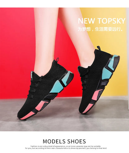 Women Shoes Fashion Casual Shoes for Women Breathable Walking Mesh Flat Shoes Woman Tenis Feminino Female Shoes Plus Size 42