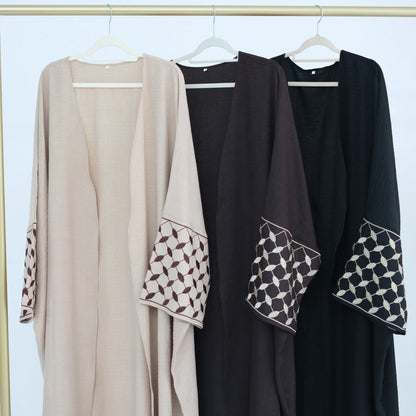 Eid Muslim Abaya for Women Modest Dresses Jalabiya Embroidery Saudi Arab Long Robe Ramadan Morocco Kaftan Dubai Abayas Vestidos