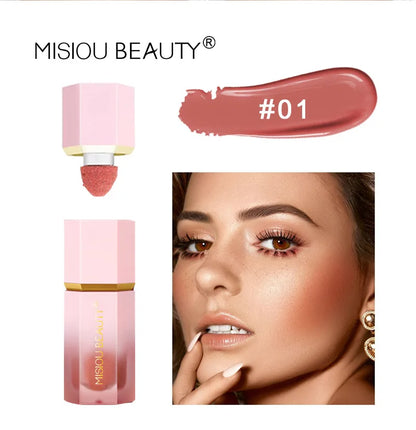 New Natural Long-lasting, Waterproof Contouring and Brightening Liquid Blush Stick Makeup for Women Daily Use All Skin Types