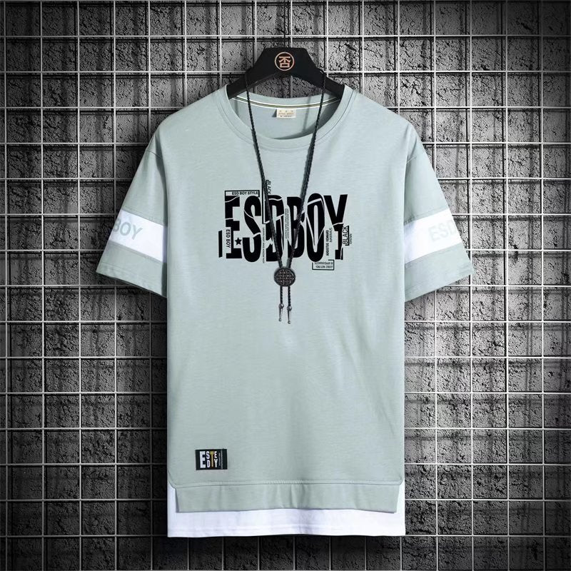 2022 New Men's T Shirts Japan Fashion Summer Short Sleeve Print T Shirts Men Casual Harajuku Men Clothing Graphics T Shirts Men