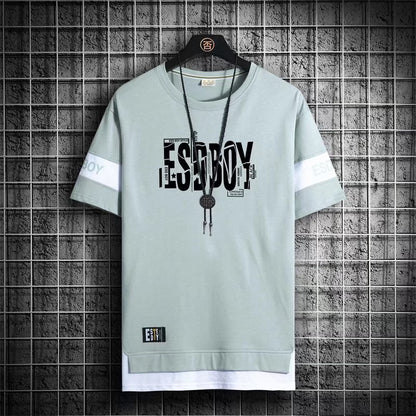 2022 New Men's T Shirts Japan Fashion Summer Short Sleeve Print T Shirts Men Casual Harajuku Men Clothing Graphics T Shirts Men