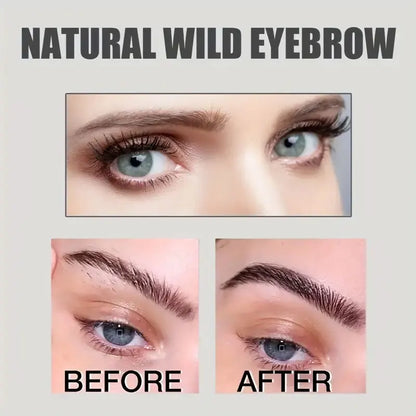 Long-lasting Eyebrow Gel Makeup Semi-permanent Waterproof ColorSweat-proof Film Forming Dye Eyebrow Cream Tint Cosmetics