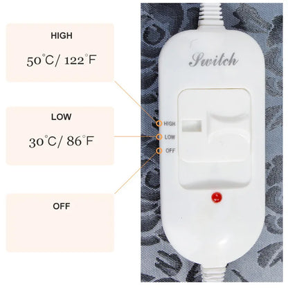 Pet Heating Pad Electric Blanket Dog Mattress Winter Warm Bed Waterproof Adjustable Anti-Bite Puppy Dog Pet Products