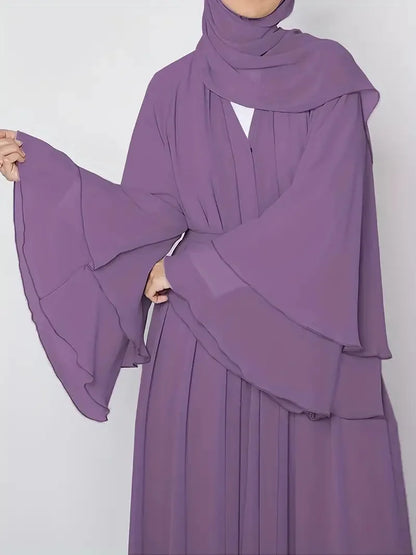 Muslim Long Abaya Dress Turkey Islamic Women Robe Hijab Headscarf Sashes Morocco Kaftan Dubai Arabic Jalabiya Modest Vestidos