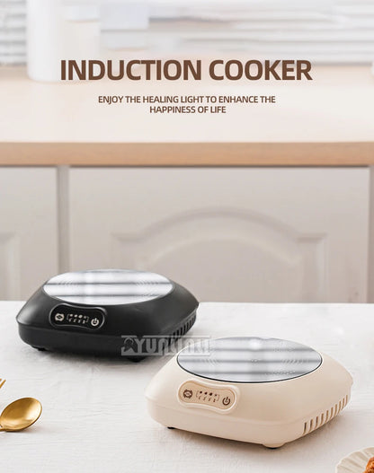 Household Electric Pottery Stove Mini Induction Cooker Multifunctional Circular Induction Cooker