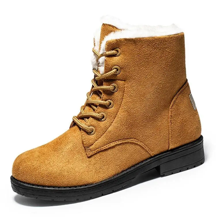 Women Boots Snow Plush Women Shoes Platform Boots For Women Fashion Keep Warm Women's Boots Flat New Botas Mujer Winter Shoes