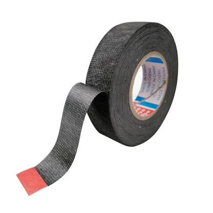 15M Heat Resistant Tape Coroplast Adhesive Automotive Cloth Tape For Car Cable Harness Wiring Fabric Loom Electrical Heat Tapes