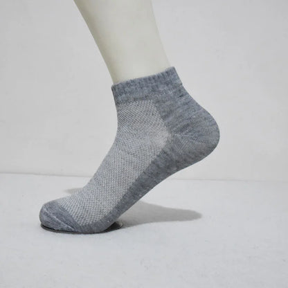 1 Pair Breathable Men's Socks Short Ankle Socks Men Solid Mesh High Quality Male Boat Socks HOT SALE 2023 Hot Men Socks Meias