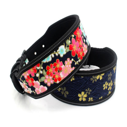 10 Colors Reflective Puppy Big Dog Collar with Buckle Adjustable Pet Collar for Small Medium Large Dogs Pitbull Leash Dog Chain