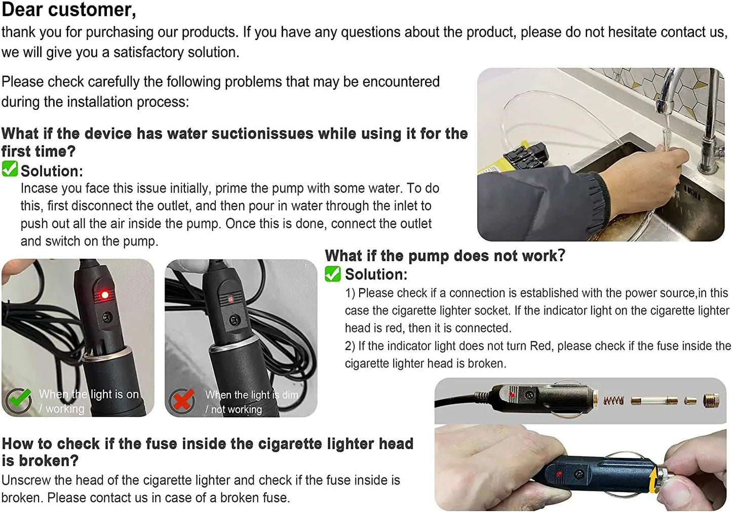 100W Portable 12v Car High Pressure Cleaning Pump Kit 160PSI Electric Cleaning Pump Car Garden Pet Cleaning