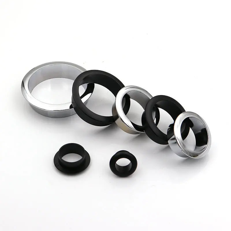 Computer Desk Cable Grommets Wire Hole Cover Cabinet Vent Decorative Ring Cable Outlet Port Furniture Hardware Desk Accessories