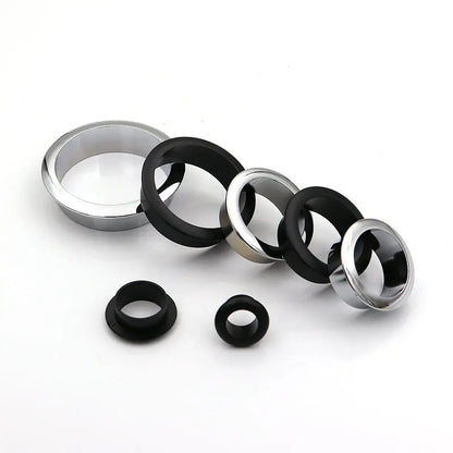 Computer Desk Cable Grommets Wire Hole Cover Cabinet Vent Decorative Ring Cable Outlet Port Furniture Hardware Desk Accessories