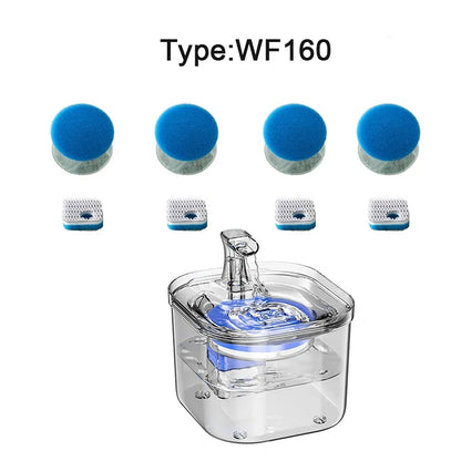 Cat Water Fountain Filter Source Factory Wholesale Professional Pet fountain filter Accessories
