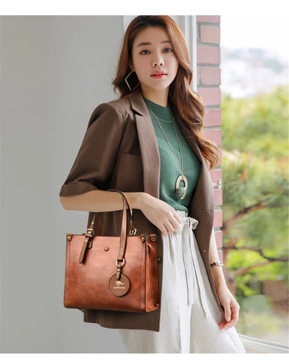 High Quality womens Luxury Handbags 3 Layers High capacity Women bags  Famous designer Crossbody Bag Shoulder Bag for Women Tote