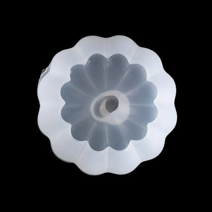 DIY Silicone Pumpkin Candle Mold white 3D Pumpkin Mould Smooth Pumpkin Soap Mold Halloween