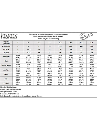 ZANZEA 2024 Summer Women Holiday Midi Dress Fashion Floral Print Sundress Vintage Short Sleeve Slit Vestidos Casual Long Dress