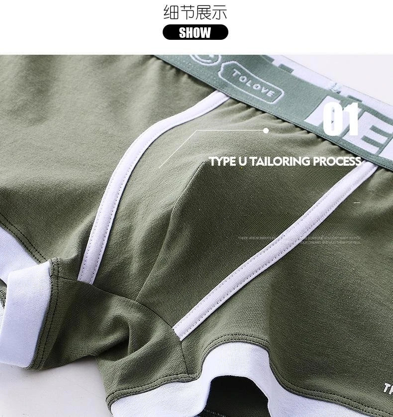 Men's Panties Boxer Shorts Men Underwear Cotton Male Underwear Boxers Sexy Boxershorts Underpants Man Calzoncillos para hombres