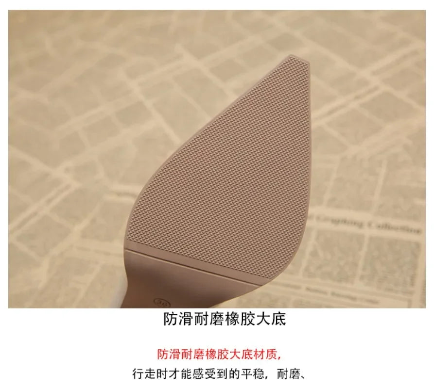 High Heels Ankle Women's Boots Pointed Toe Sexy Shoes for Women 2024 New Side Zip Classic Daily Boots Women Boots Botas