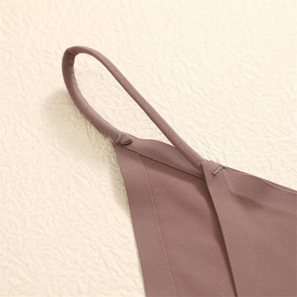 5PCS Women Seamless Underpants Ice Silk Thongs Sexy Low Waist Bikini T-back Female Solid Color Traceless G-String Panties XS-XL