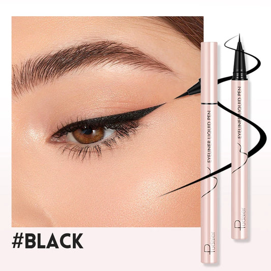 Waterproof Quick Dry Liquid Eyeliner Portable Ultra-fine Black Long Lasting Sweatproof Quick-drying Eyeliner Pencil Eyes Makeup