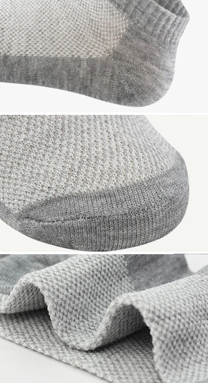 1 Pair Breathable Men's Socks Short Ankle Socks Men Solid Mesh High Quality Male Boat Socks HOT SALE 2023 Hot Men Socks Meias