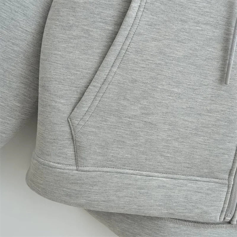Women's Oversize Zipper Hoodie