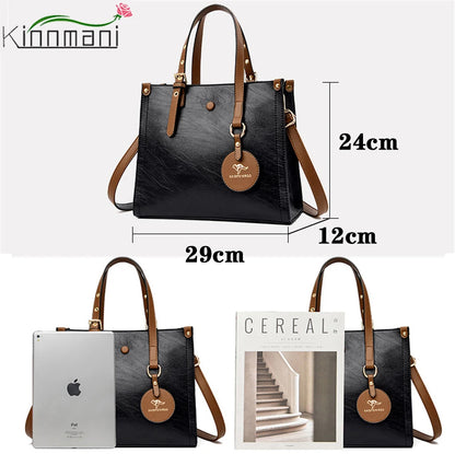High Quality womens Luxury Handbags 3 Layers High capacity Women bags  Famous designer Crossbody Bag Shoulder Bag for Women Tote