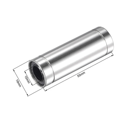 4/10pc LM6UU LM8UU LM10UU LM8LUU LM6LUU LM12UU LM3UU LM4UU LM14UU Long Type 8mm Linear Ball Bearing CNC Parts for CNC 3D Printer
