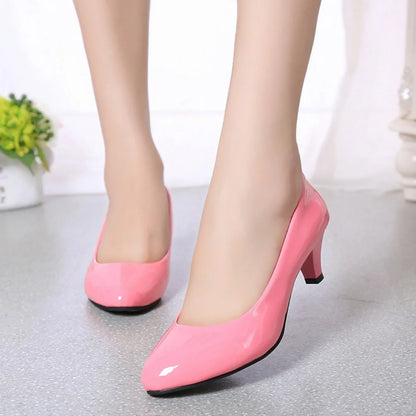 Women Pumps Nude Shallow Mouth Women Shoes Fashion Office Work Wedding Party Shoes Ladies Low Heel Shoes Shoes Soft Heels Women