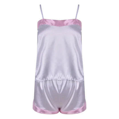 2024 Lace Pijama Dot Print Women's Pajama Sets V-Neck Stretch Satin Sexy Lingerie Sleepwear Pajamas Home Wear Nightwear Clothing