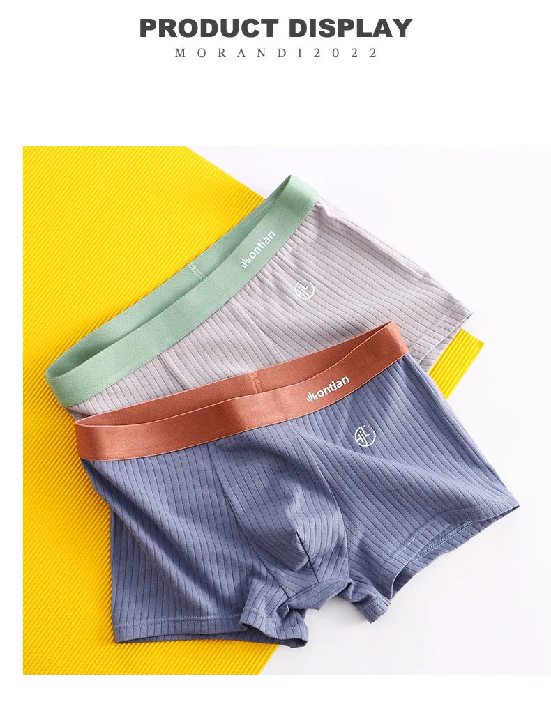 Boxer Shorts Mens Underwear Male Cotton Boxers Sexy Underpants Comfortable Breathable Man Panties Youth Sports Boxershorts M-3XL