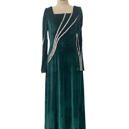 Eid Muslim Abaya for Women Party Dresses Jalabiya Ramadan Modest Morocco Dubai Abayas Kaftan Islam Vestidos Arab Long Robe