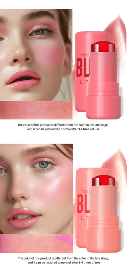New Natural Long-lasting, Waterproof Contouring and Brightening Liquid Blush Stick Makeup for Women Daily Use All Skin Types