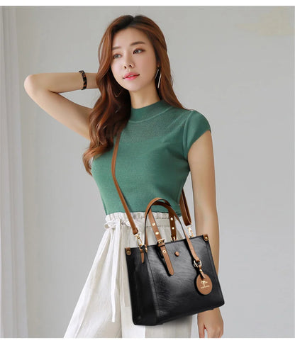High Quality womens Luxury Handbags 3 Layers High capacity Women bags  Famous designer Crossbody Bag Shoulder Bag for Women Tote
