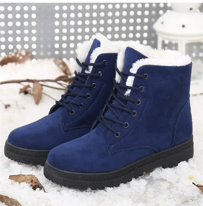 Women Boots Snow Plush Women Shoes Platform Boots For Women Fashion Keep Warm Women's Boots Flat New Botas Mujer Winter Shoes
